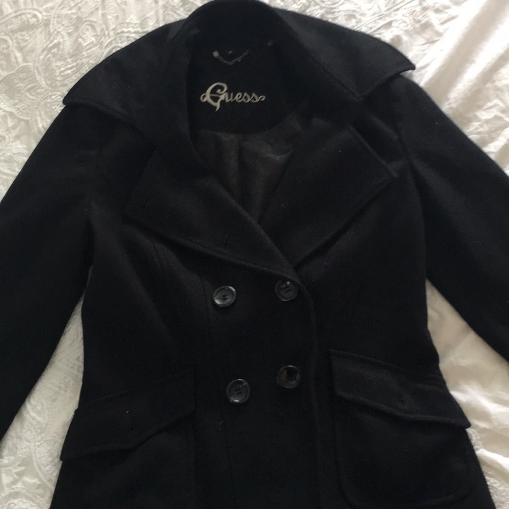 Ladies Pea Coat by Guess